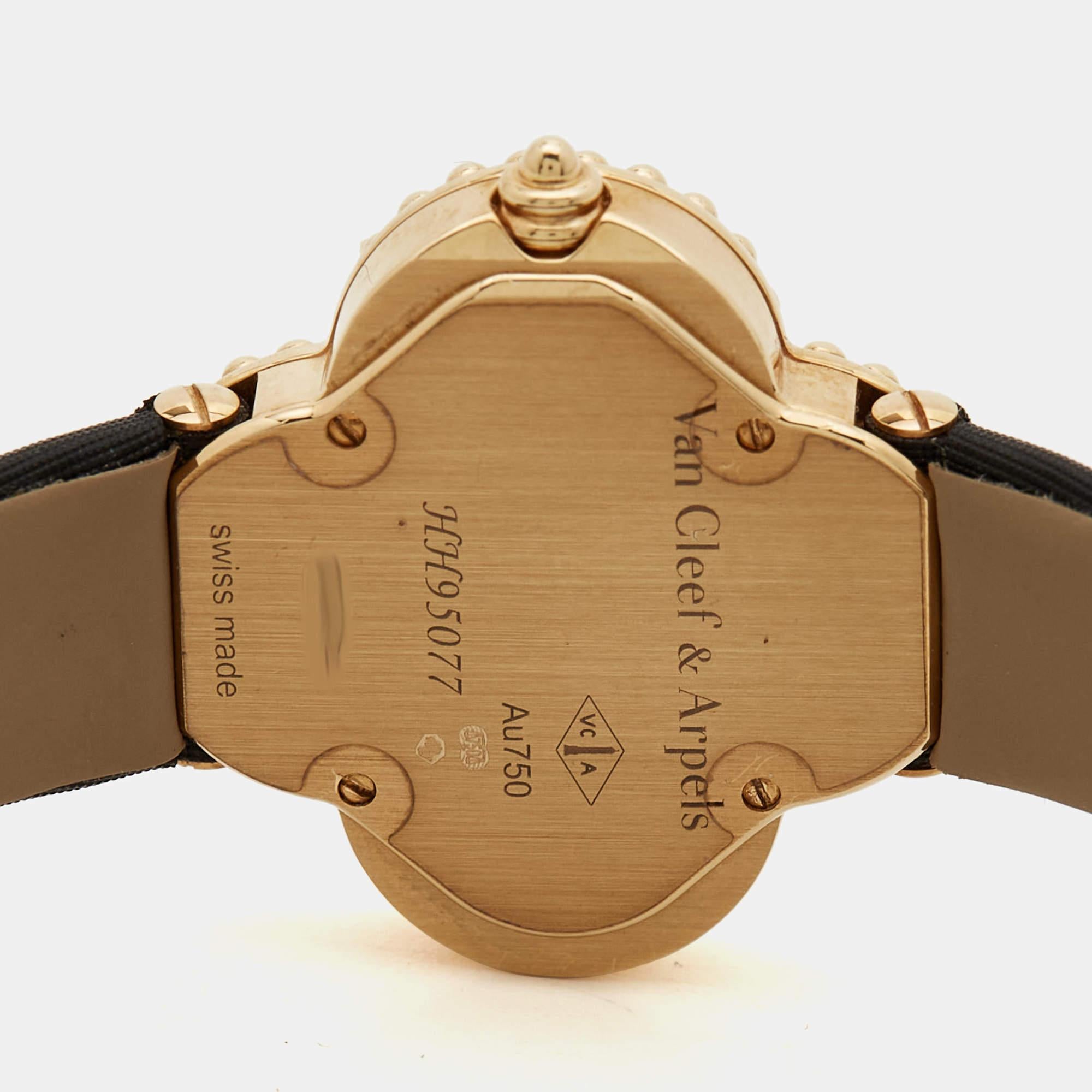 Aesthetic Movement Van Cleef & Arpels Mother Of Pearl 1 VCARD22000 Women's Wristwatch 26 mm