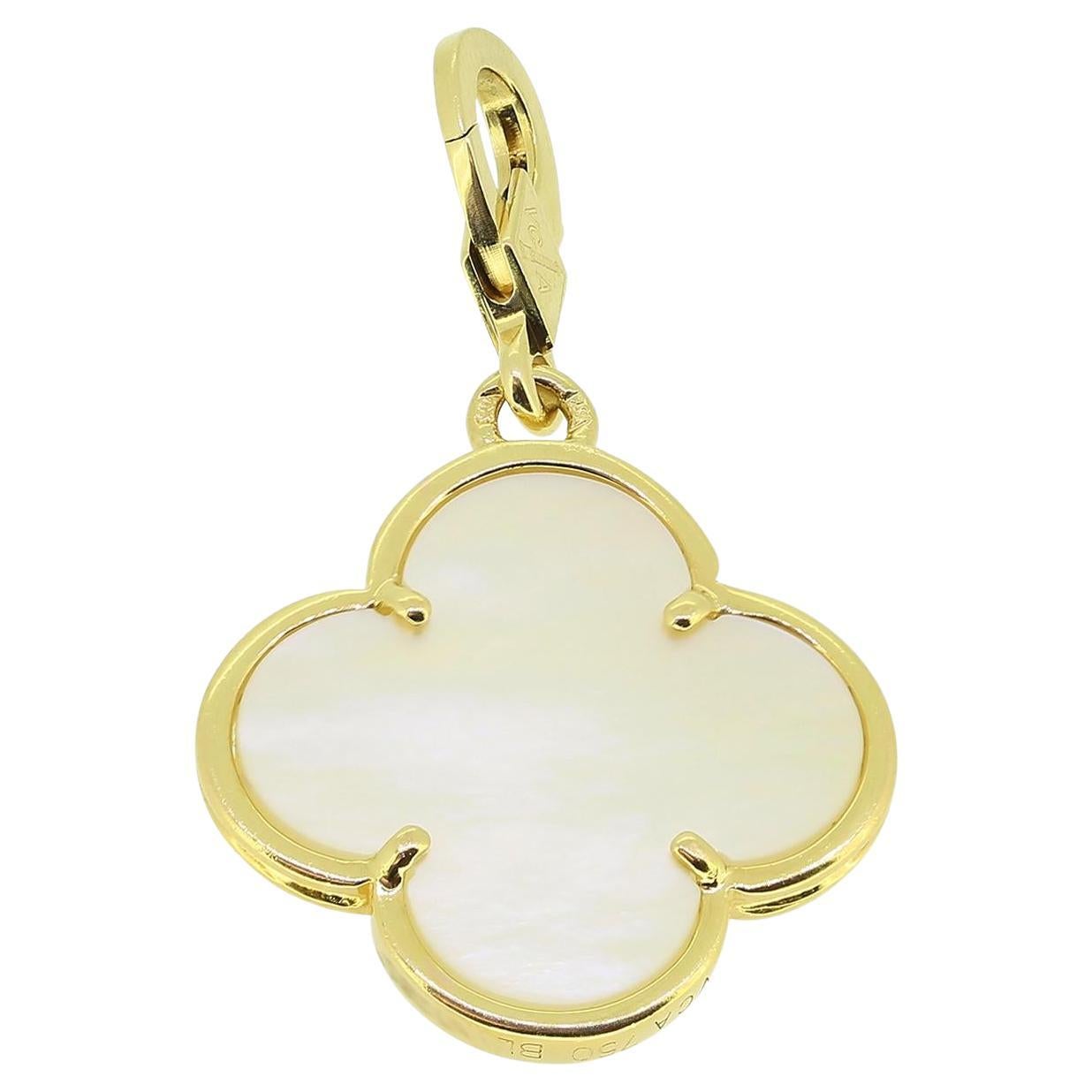 Van Cleef & Arpels Mother of Pearl Alhambra Pendant