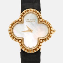 Van Cleef & Arpels Mother of Pearl  Alhambra VCARD22000 Women's Wristwatch 26mm