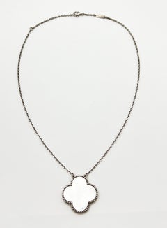 Van Cleef & Arpels Mother-of-Pearl Magic Alhambra Pendant Necklace
