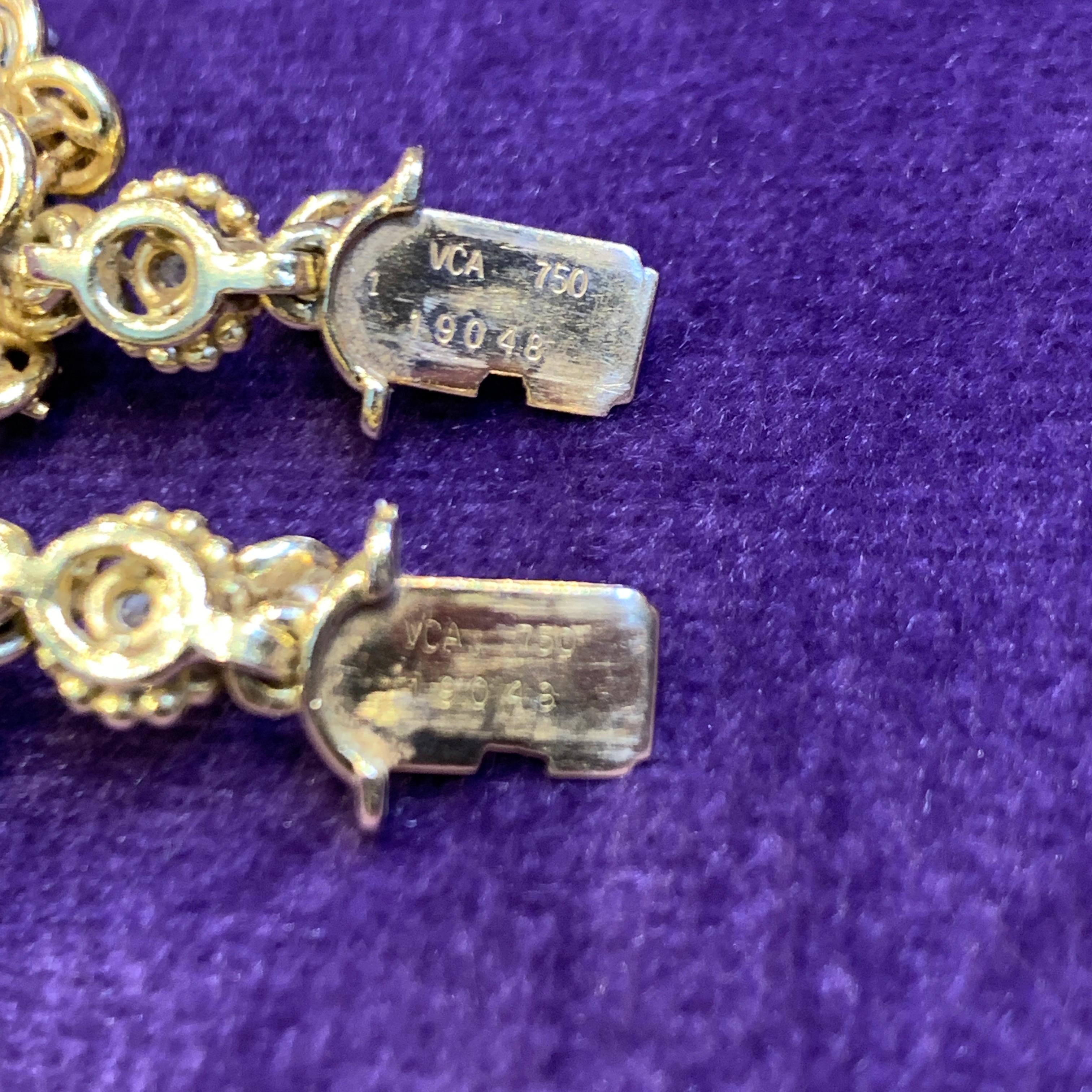 Van Cleef & Arpels - Collier à pendentifs multi-gemmes en vente 3