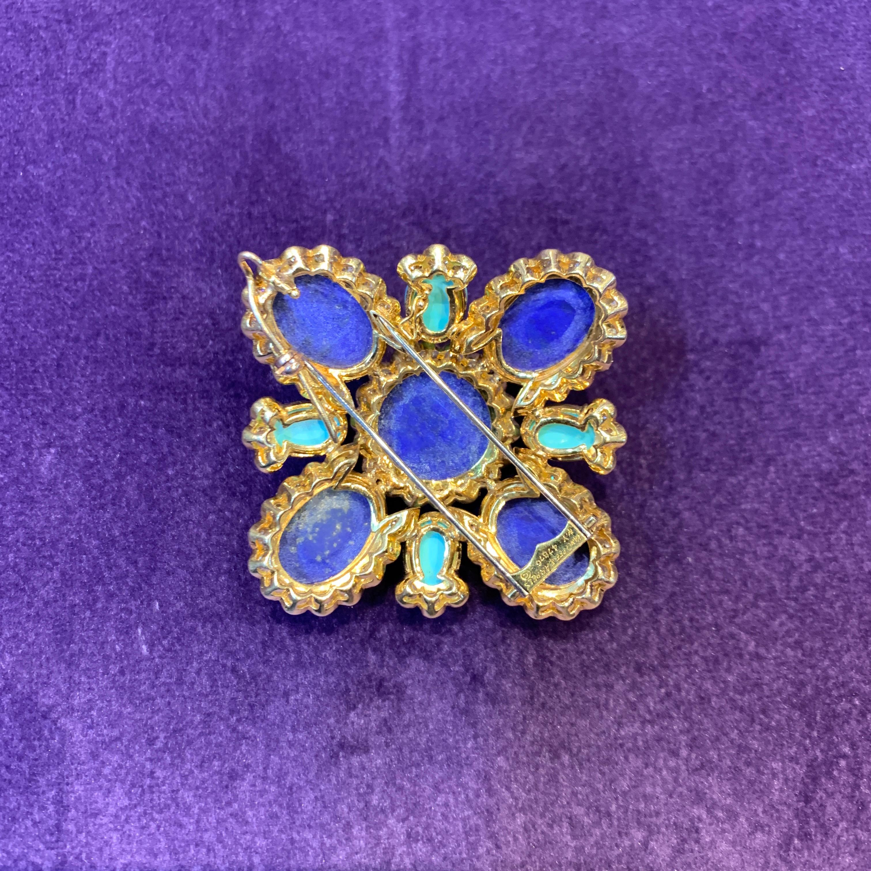 Van Cleef & Arpels, collier sautoir à pendentif multi-gemmes en vente 7