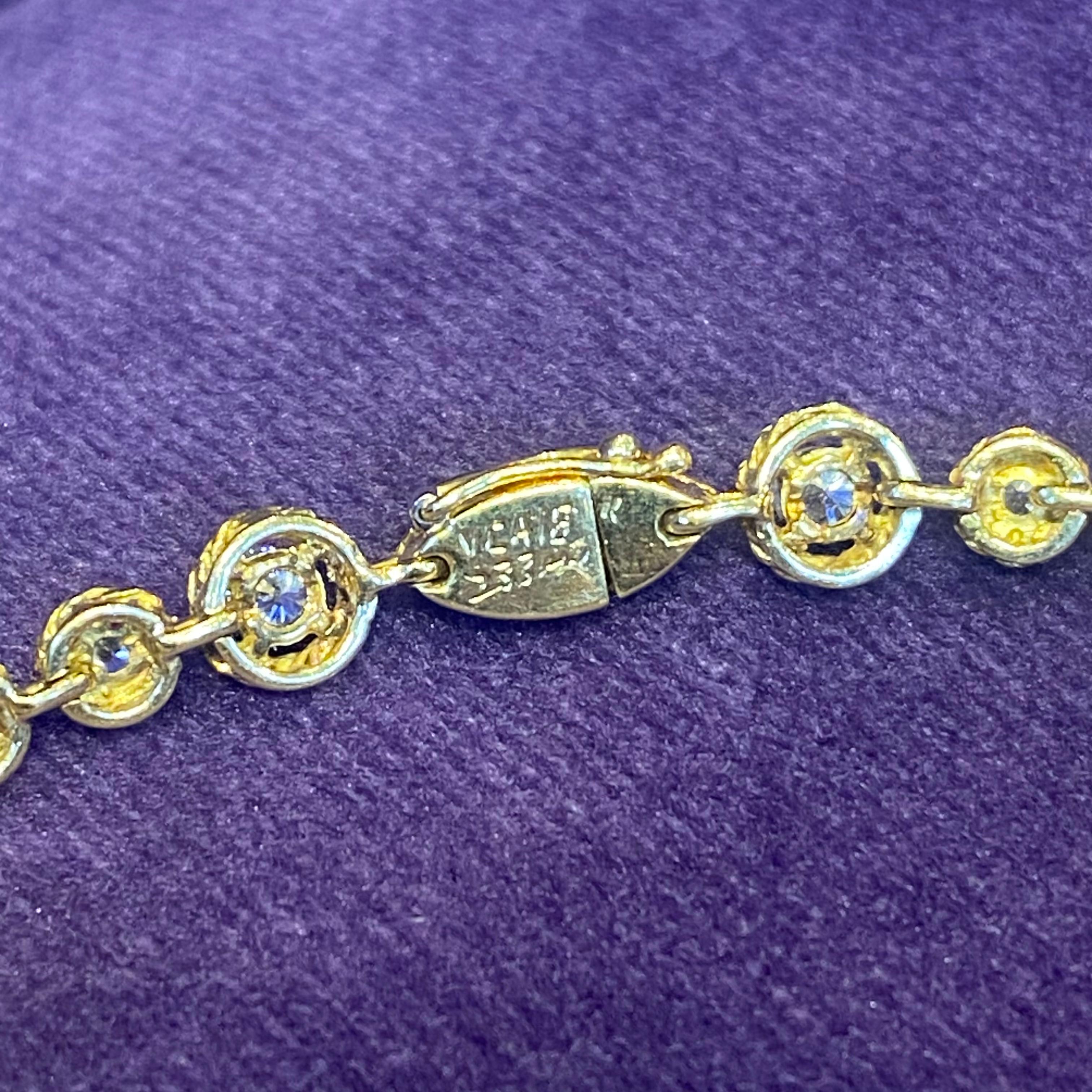Van Cleef & Arpels Multi Gem Sautoir Pendant Necklace For Sale 7