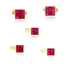 VAN CLEEF & ARPELS Mystery-Set Ruby Dress Set
