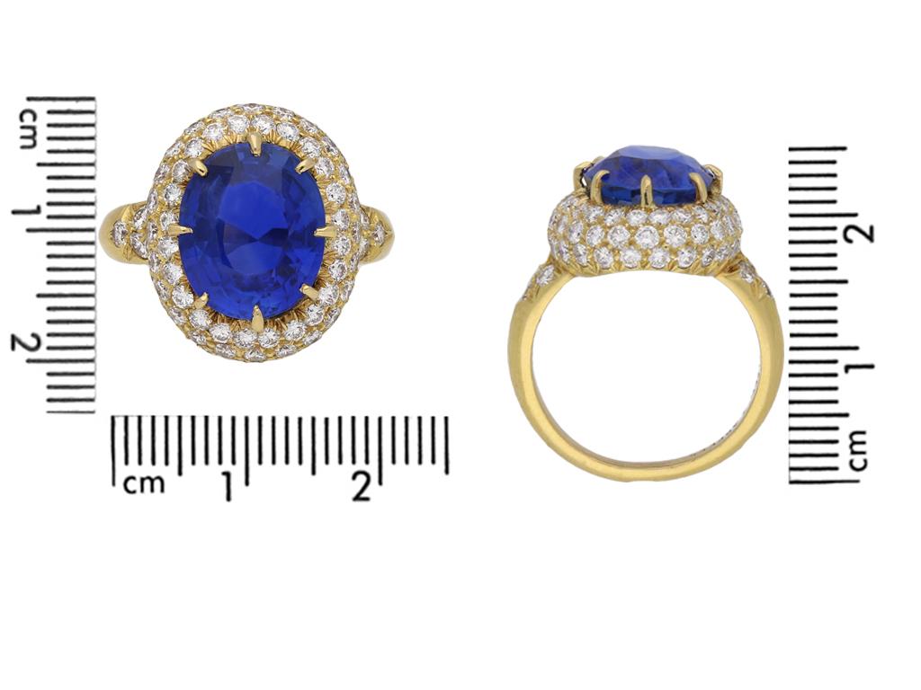 van cleef and arpels sapphire ring