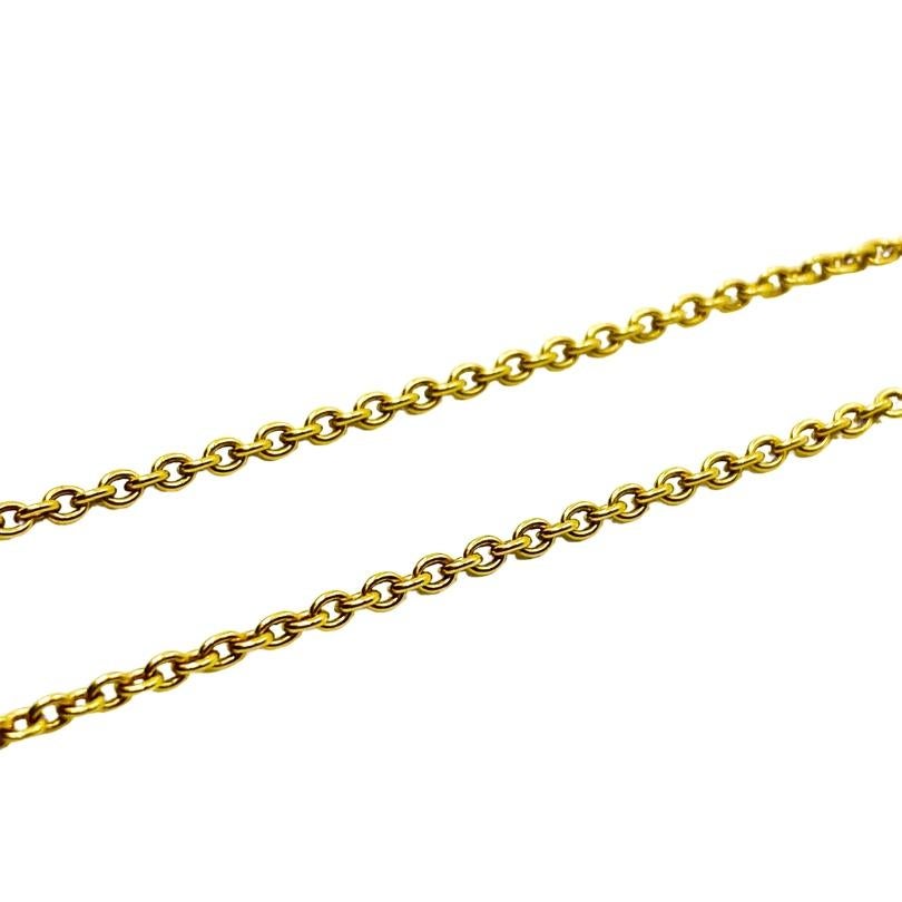 Van Cleef & Arpels - Collana in oro 18k con corallo e diamanti - Ciondolo a forma di arco in vendita 2