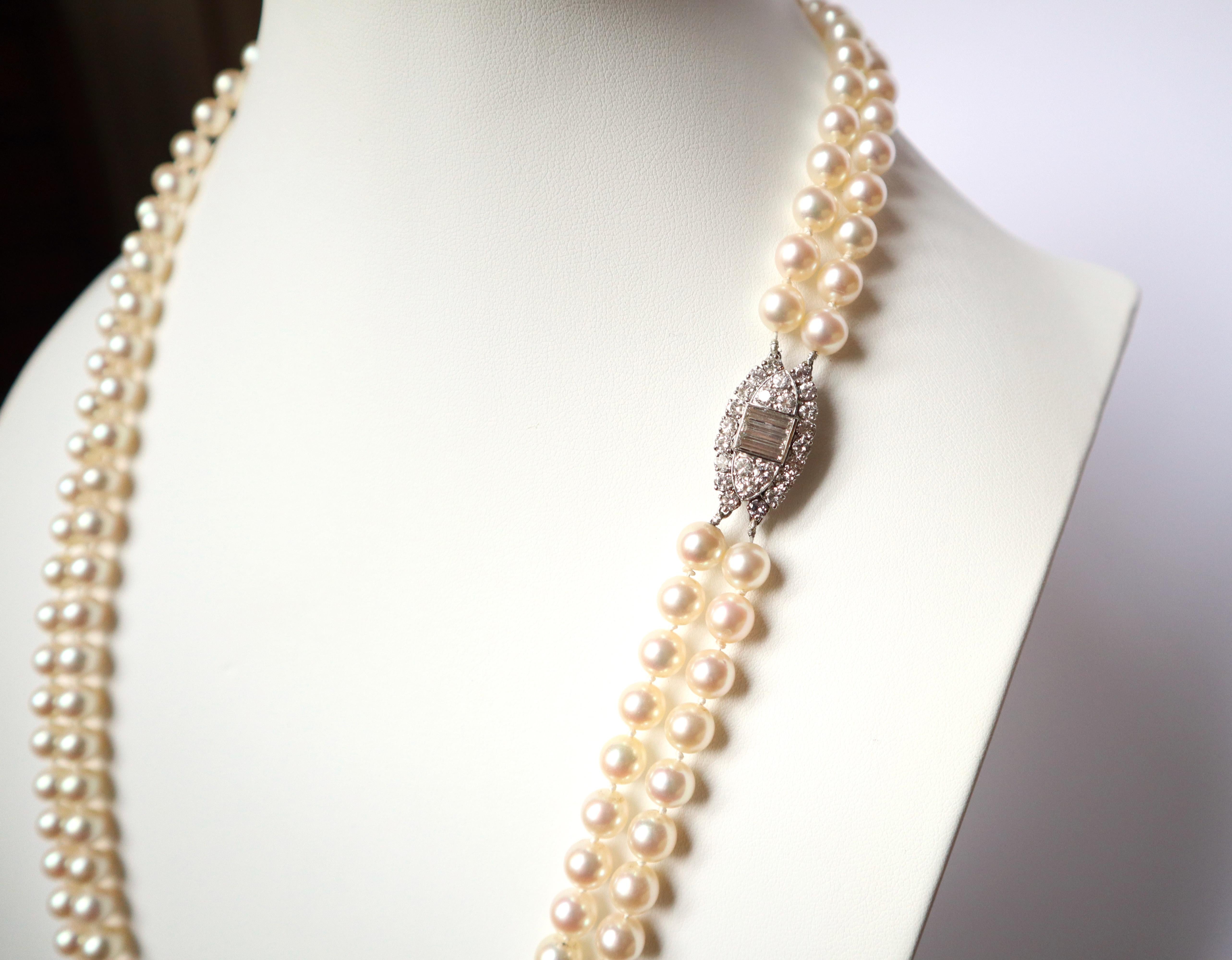 van cleef pearl necklace