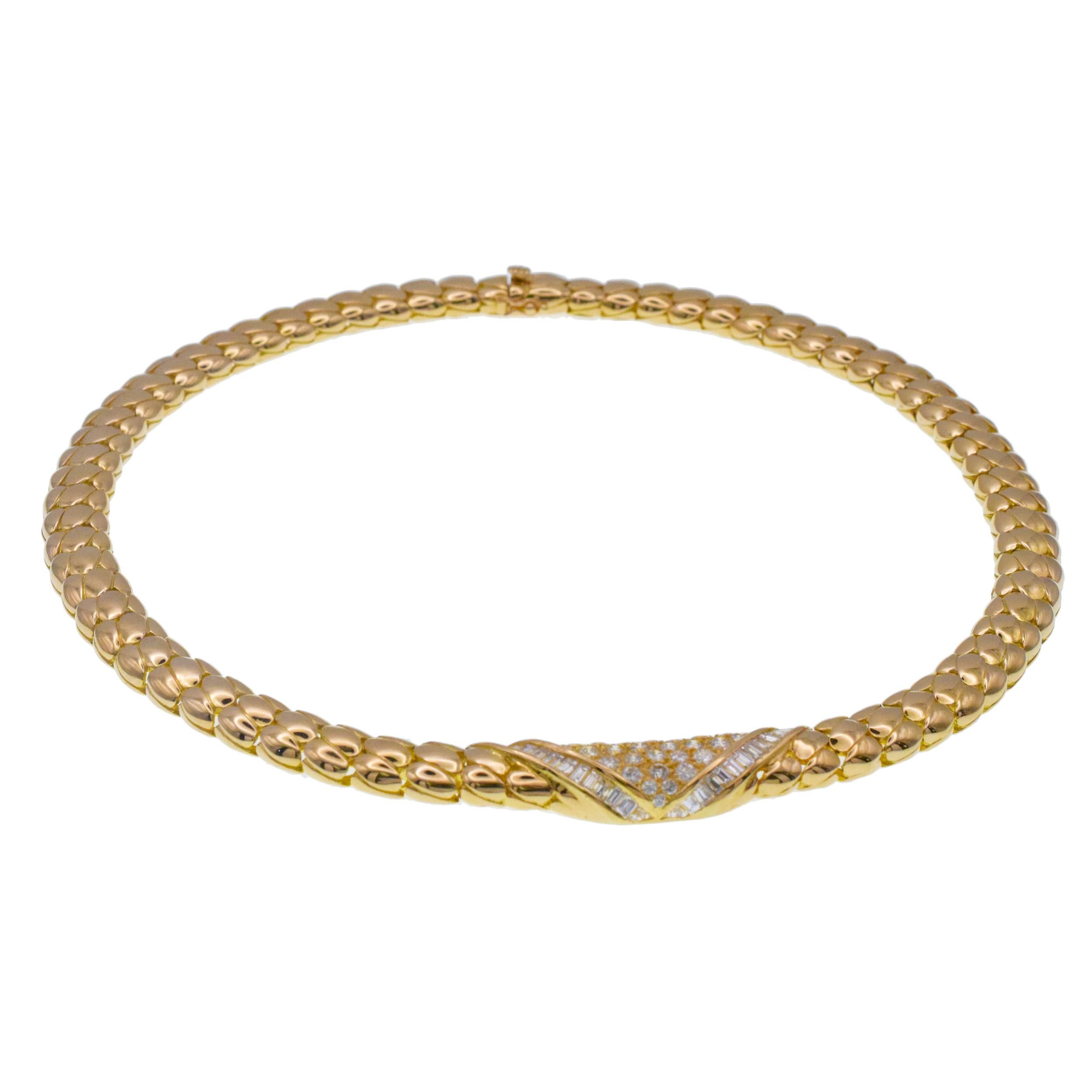Artiste Van Cleef & Arpels  Collier avec accents de diamants. en vente