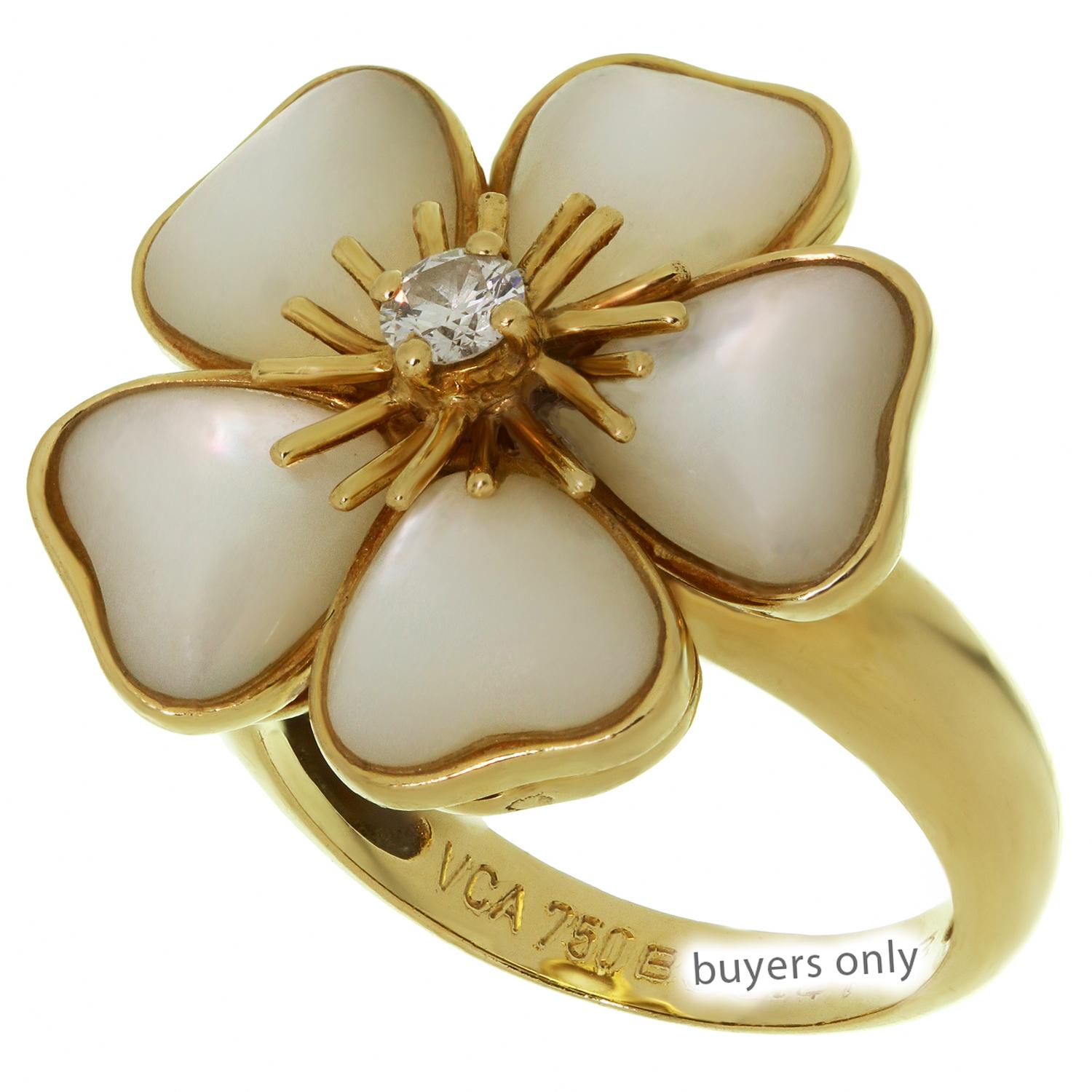 van cleef flower