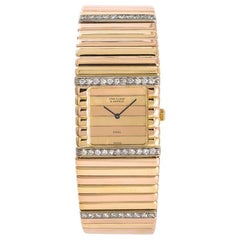 Vintage Van Cleef & Arpels No-Model No-Ref#, Gold Dial, Certified
