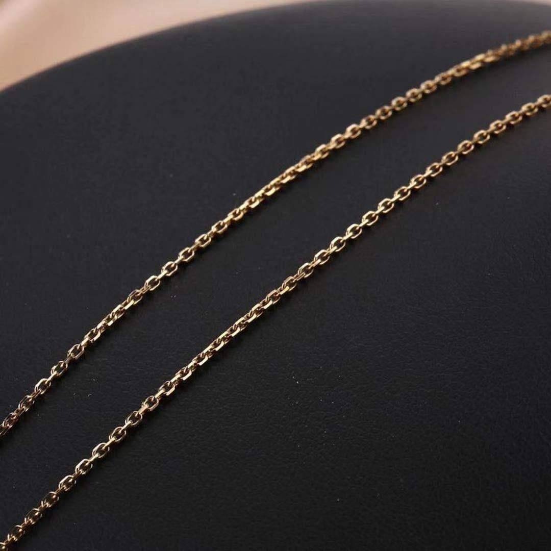 Van Cleef & Arpels Onyx-Alhambra-Anhänger-Halskette 1