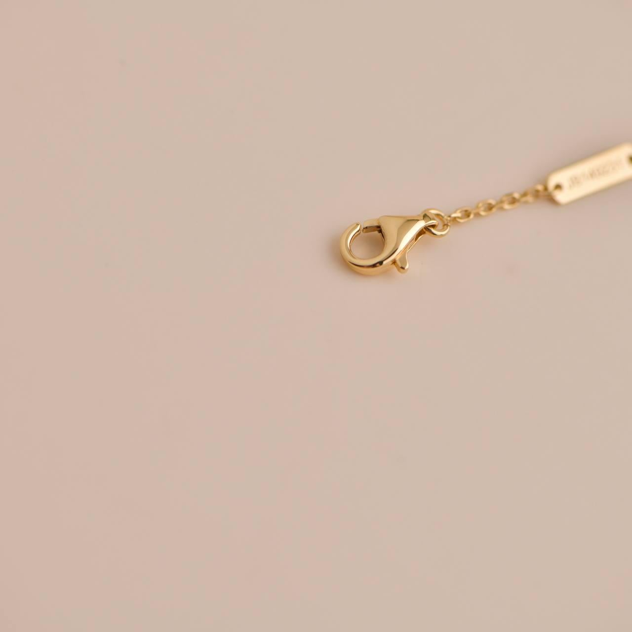 Collar Colgante Van Cleef & Arpels Onyx Vintage Alhambra Oro Amarillo 3