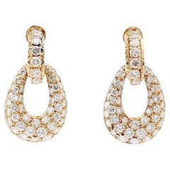 Van Cleef & Arpels Par de pendientes de diamantes