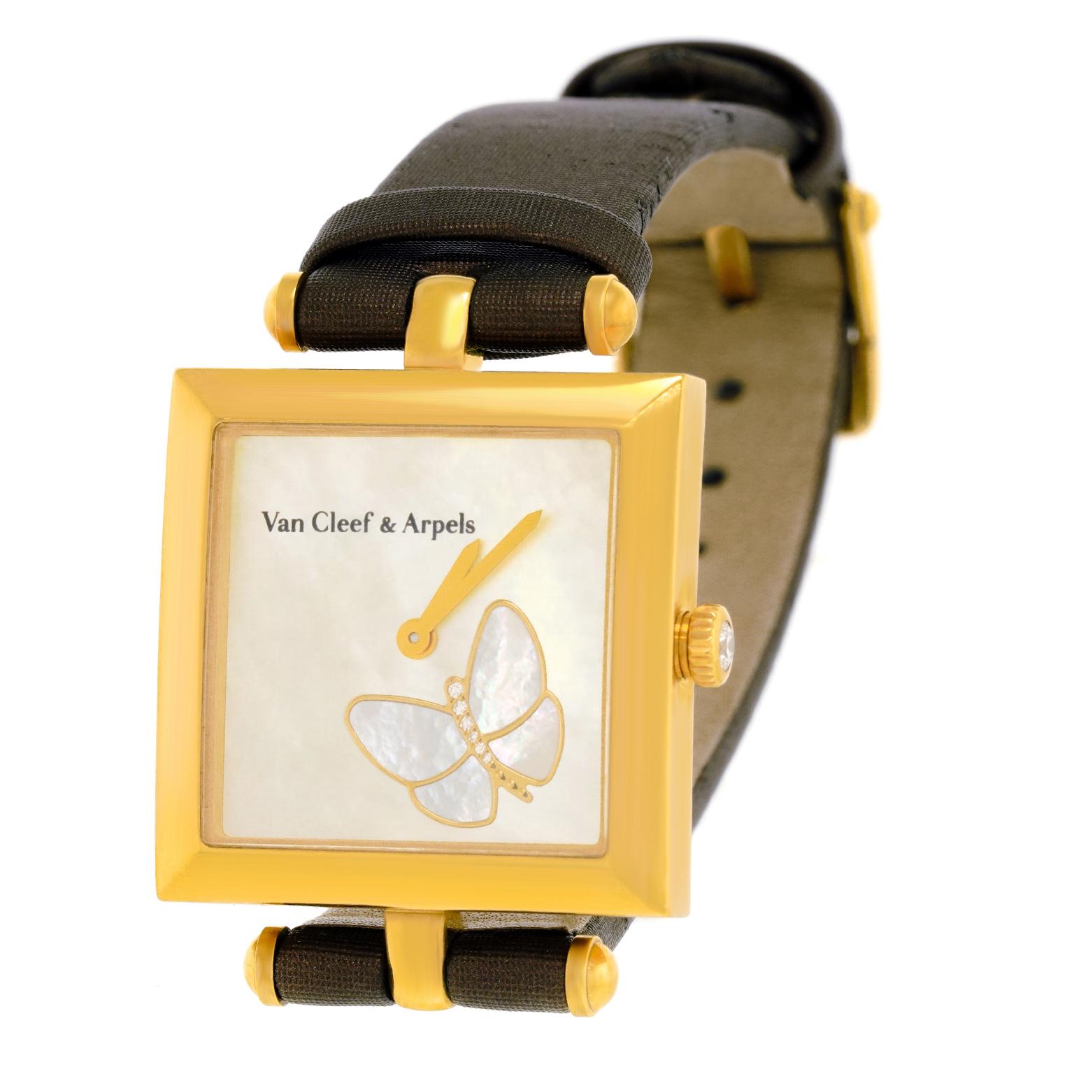 Van Cleef & Arpels Papillon Watch, 18k 2
