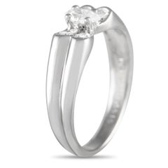 Van Cleef & Arpels Papillon 18K White Gold 0.35ct Diamond Ring VC11-101123