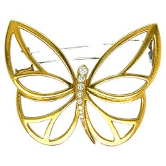 Van Cleef & Arpels Papillon Diamond Butterfly Brooch