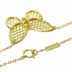 Van Cleef & Arpels Papillon Diamond Necklace in 18K Yellow Gold