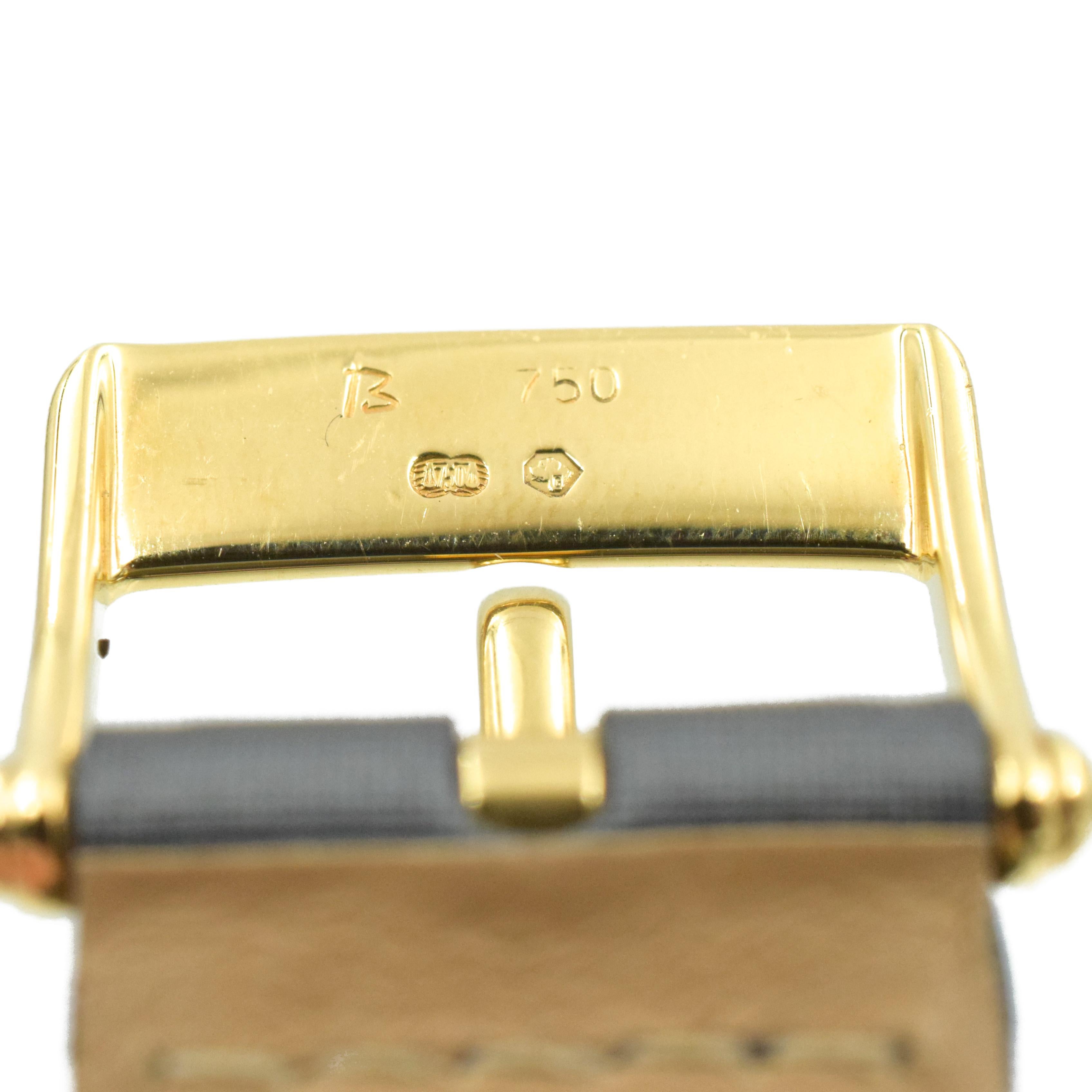 Van Cleef & Arpels: Perlmutt- und Diamant-Armbanduhr „Papillon“ im Angebot 5