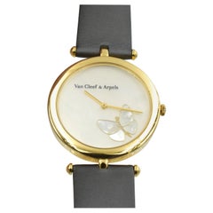 Van Cleef & Arpels Papillon  Montre-bracelet à diamant
