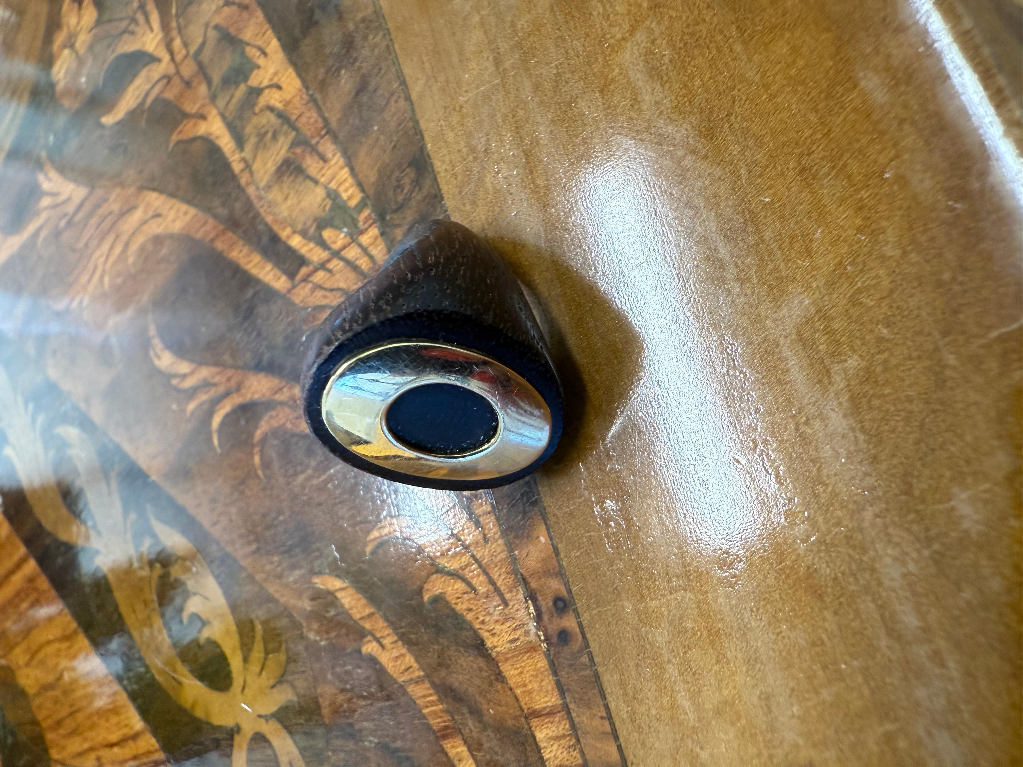VAN CLEEF & ARPELS PARIS 18k Yellow Gold & Wood Cocktail Ring 1970s Vintage Rare For Sale 4