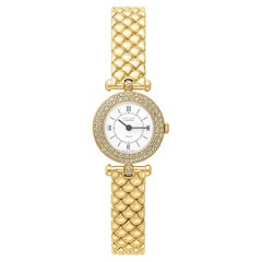 Montre pour dames Van Cleef & Arpels Paris Diamond Classique en or jaune 18 carats