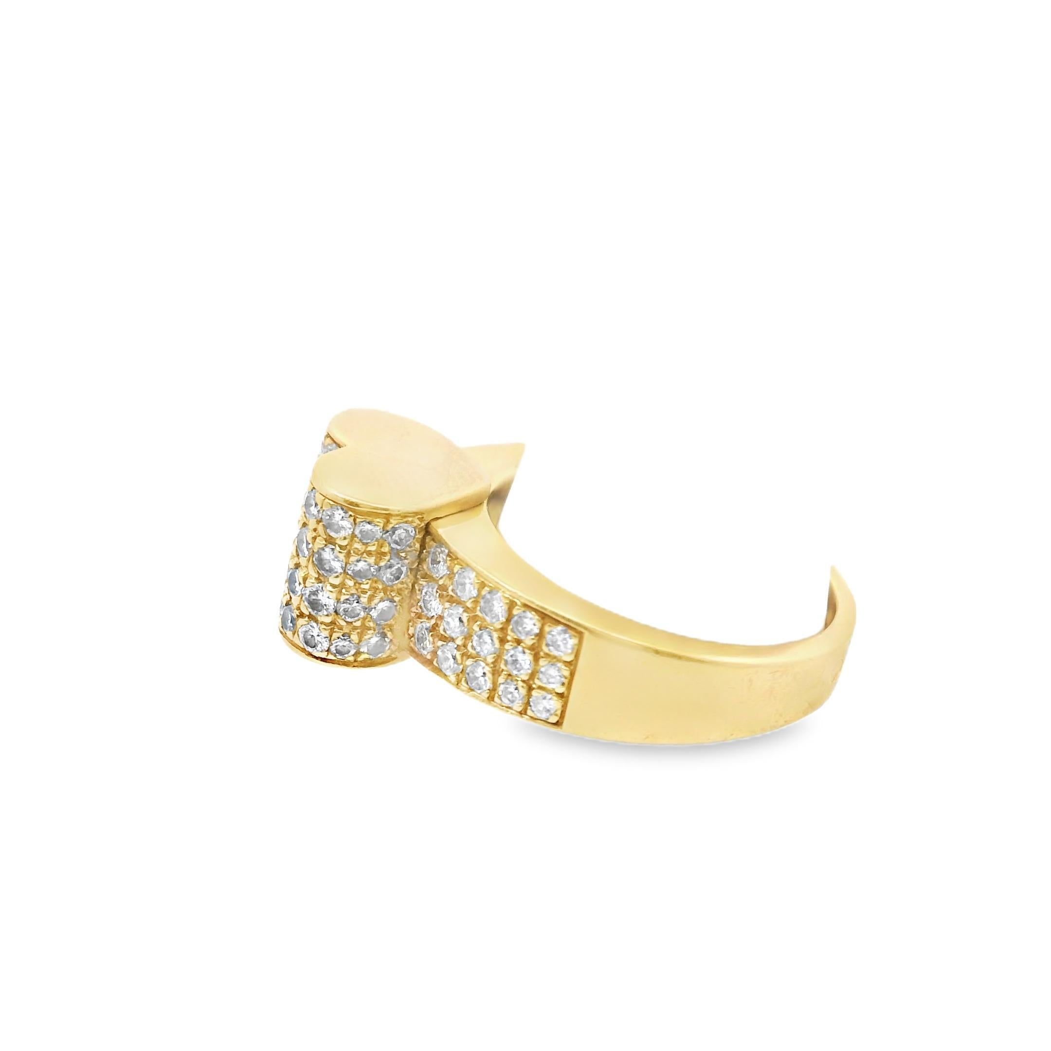 Van Cleef & Arpels París Anillo en forma de corazón Moderno
