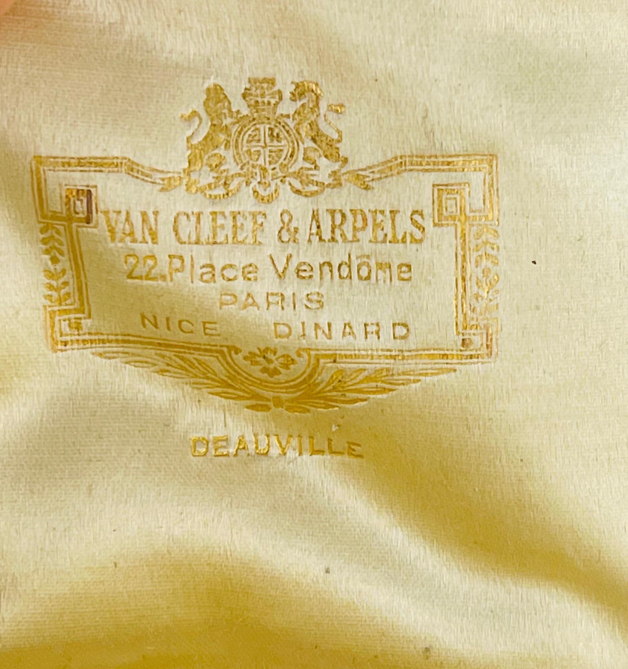 Mid-20th Century Van Cleef & Arpels Paris, Jewellery Antique Display Box