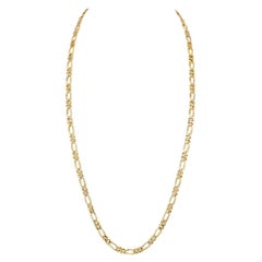 Van Cleef & Arpels Paris Modernist Collier à maillons Figaro 36"
