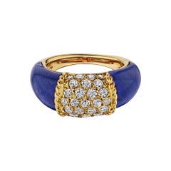 Van Cleef & Arpels Paris Philippine Diamond Gold Modernist Ring