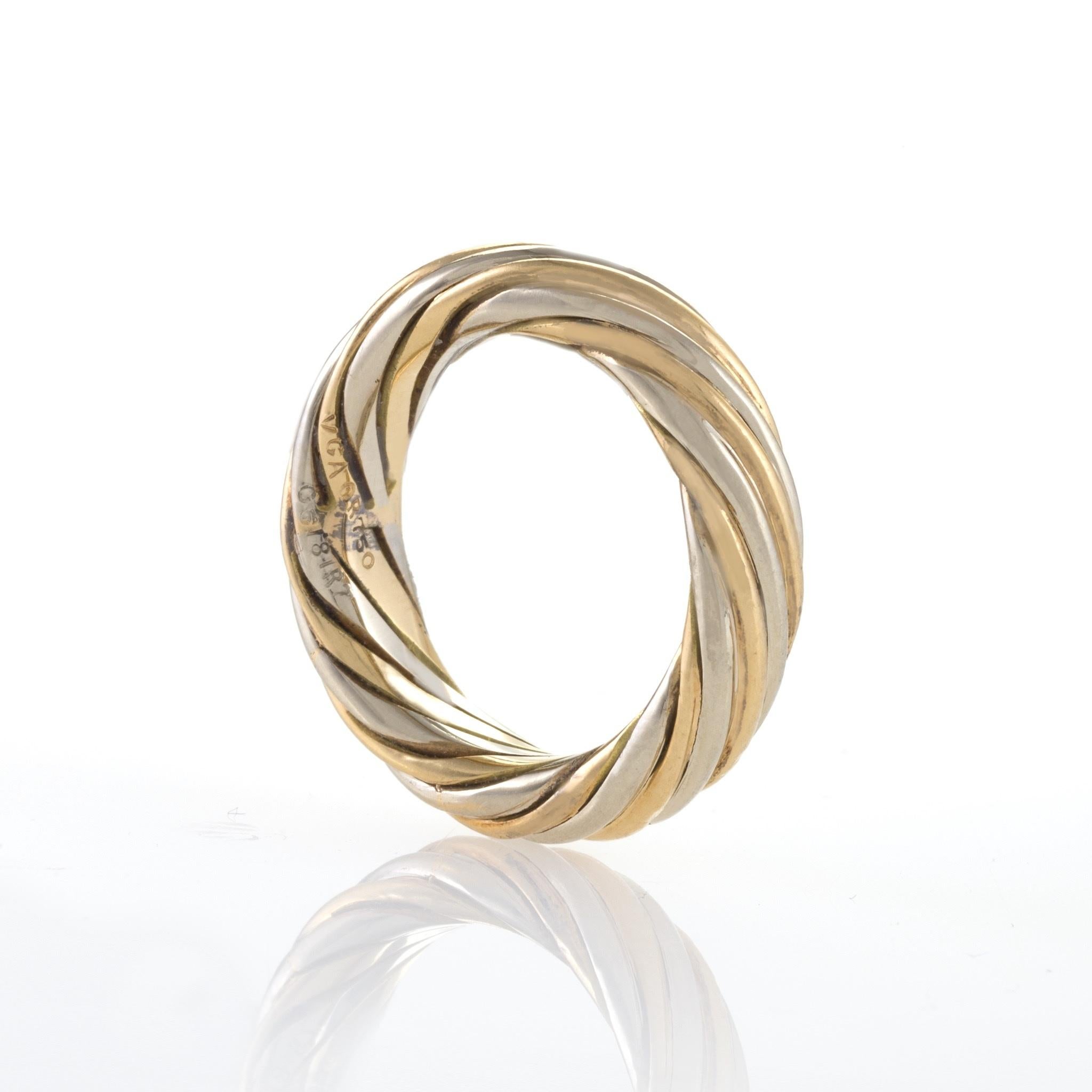 twisted gold band