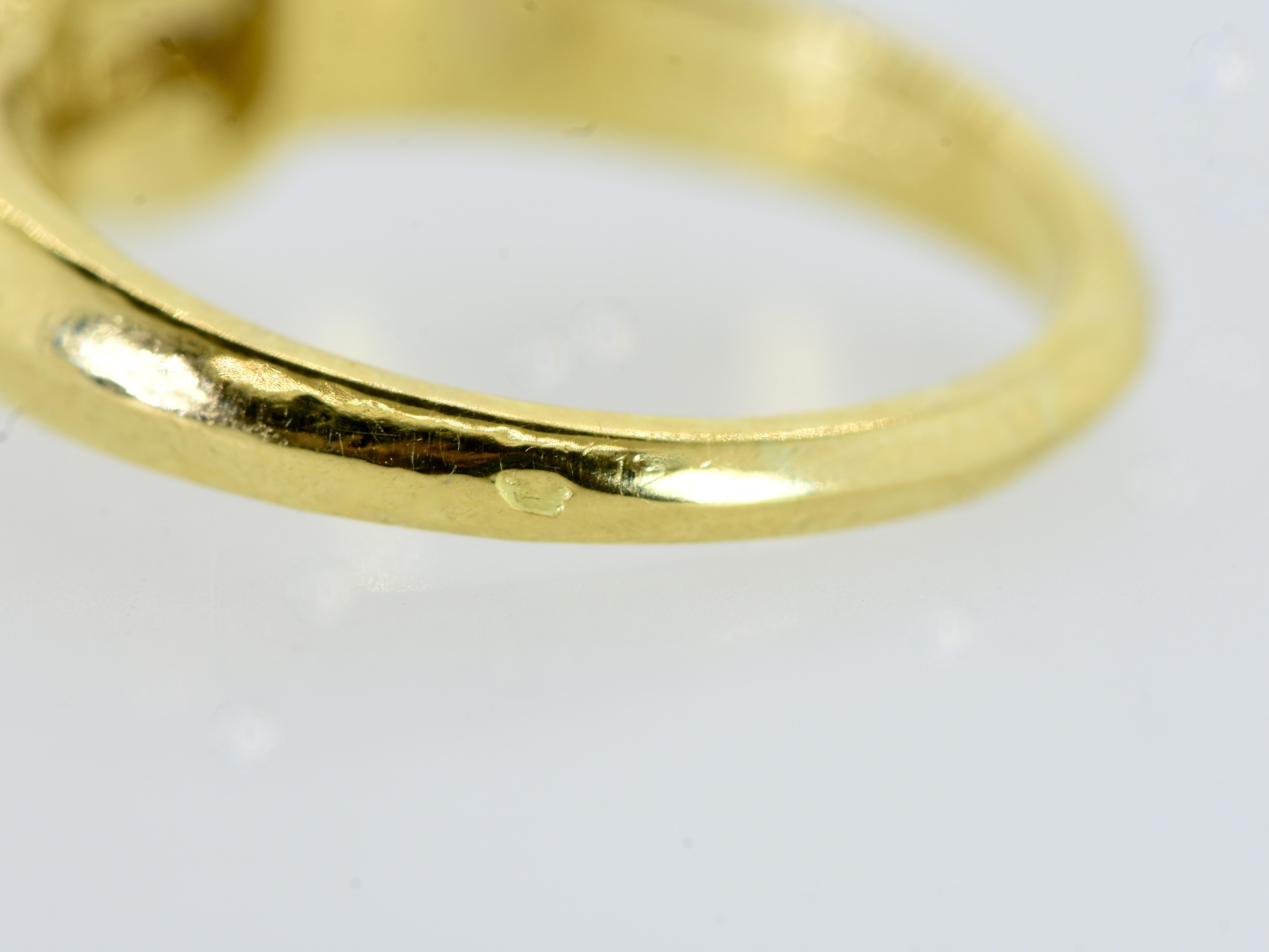 Van Cleef & Arpels, París, Anillo Celeste de diamantes blancos y oro amarillo de 18 quilates en venta 4