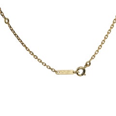 Van Cleef Arpels Pearl Diamond Bow Yellow Gold Necklace