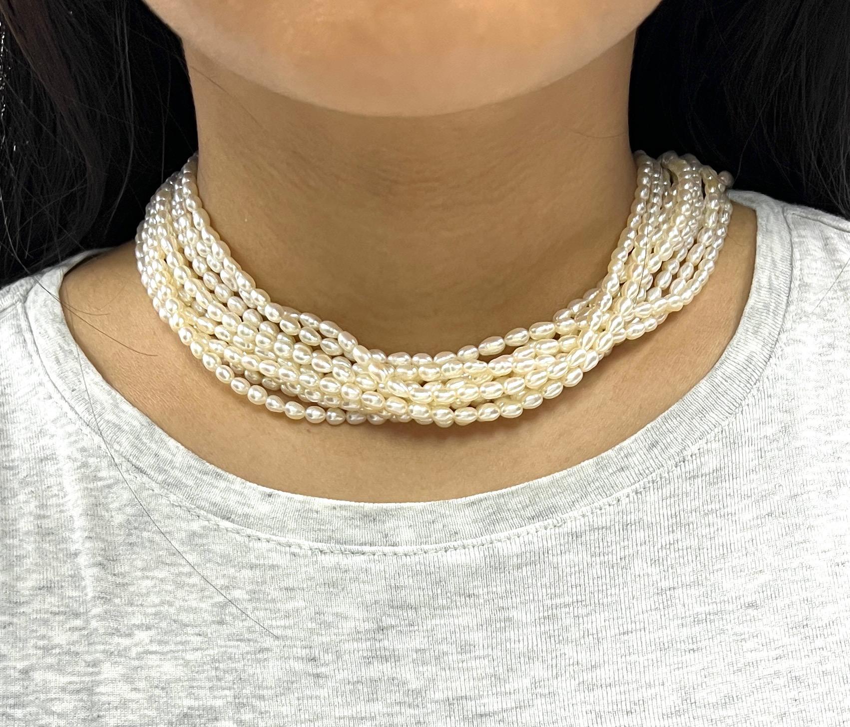 Women's Van Cleef & Arpels Pearl Diamond Necklace For Sale