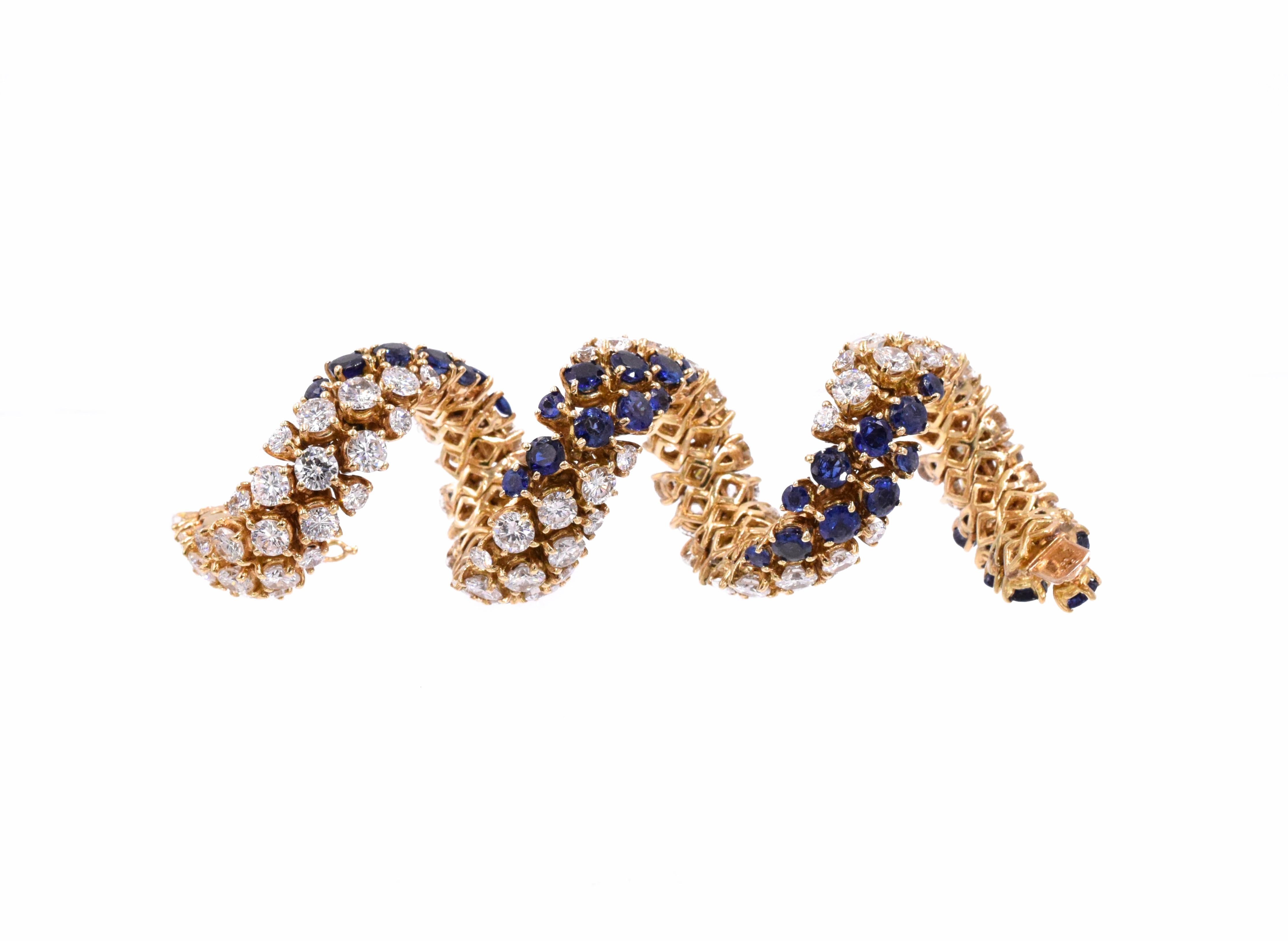 Van Cleef & Arpels Bracelet français « Palmouse » Excellent état - En vente à New York, NY