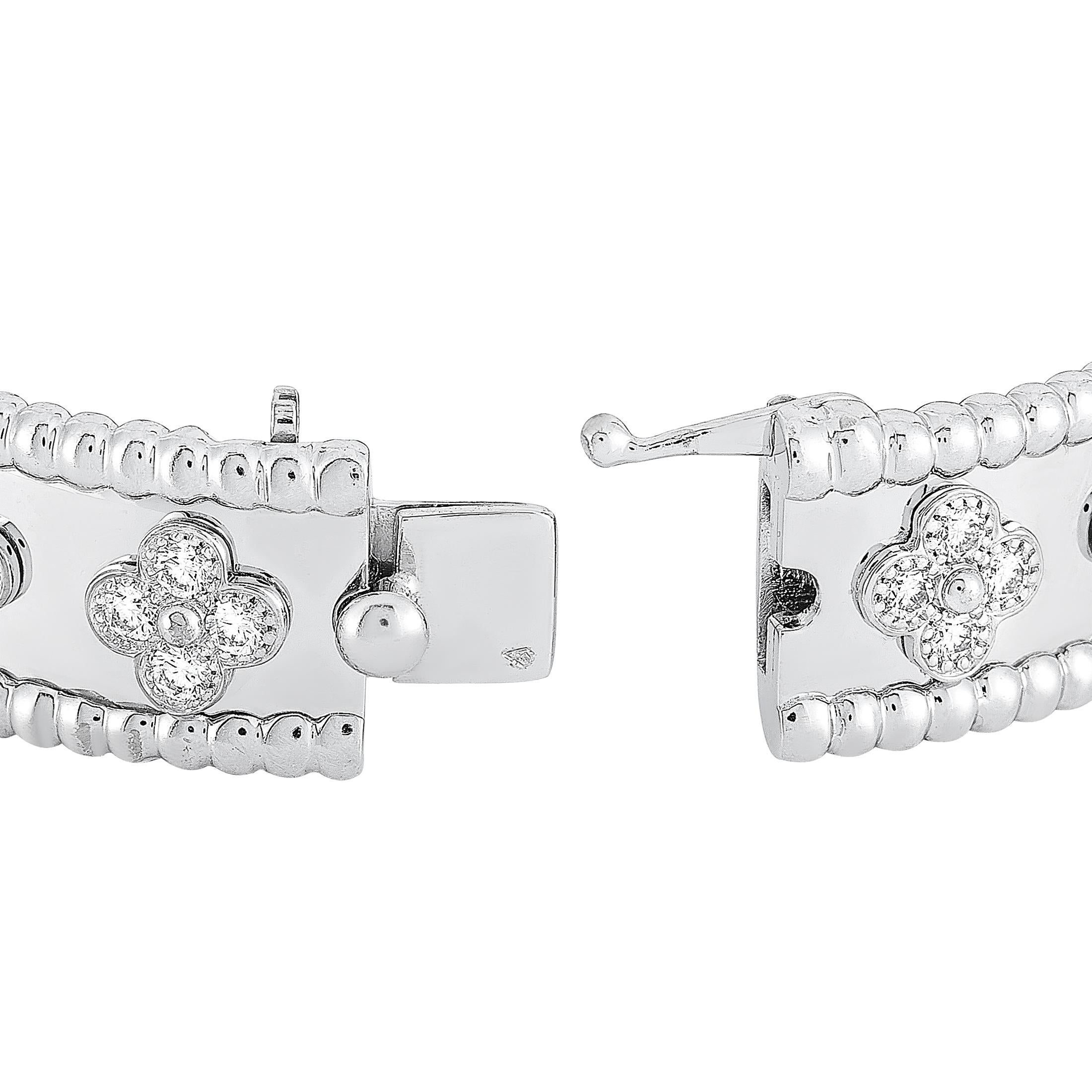 van cleef diamond bracelet