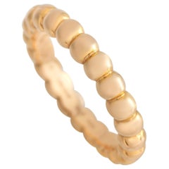 Van Cleef & Arpels Perlee 18K Rose Gold Band Ring VC10-100423