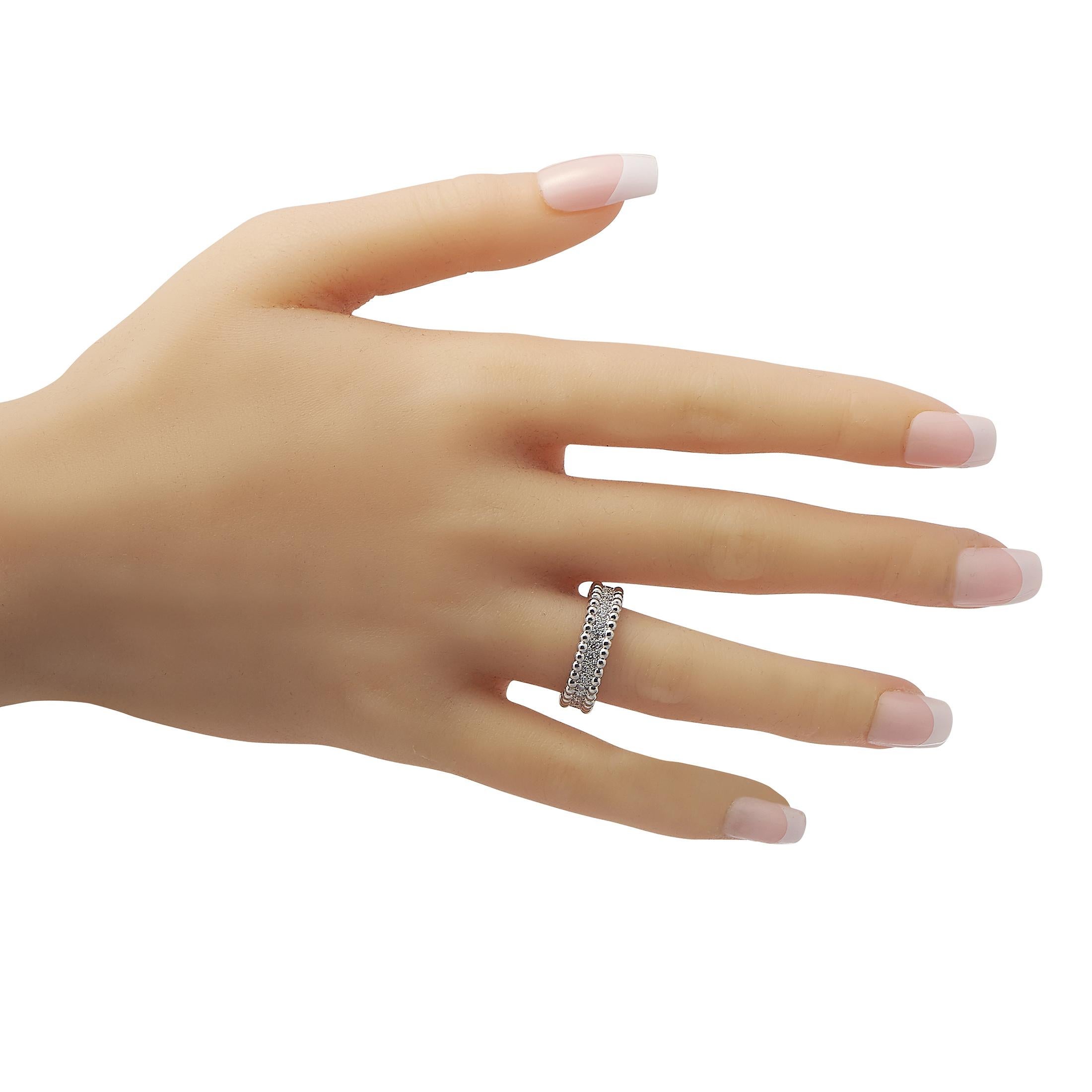 van cleef bague perlee