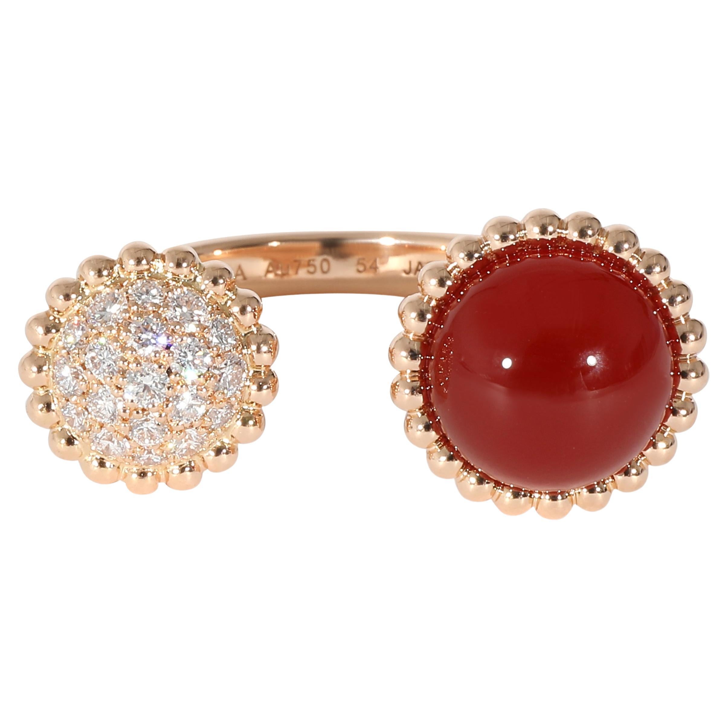 What is the red stone in Van Cleef and Arpels?