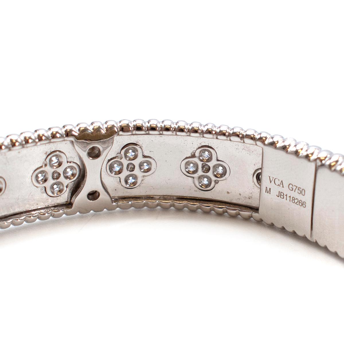Van Cleef & Arpels Perlée Kleeblatt-Armband:: Modell Medium (Rundschliff)