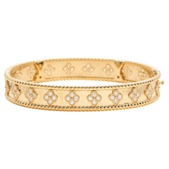 Van Cleef & Arpels - Bracelet en or et diamants Perle Clovers