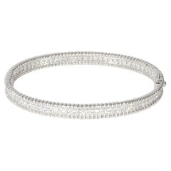 Van Cleef & Arpels Perlee Diamantarmband aus 18 Karat Weißgold mit 2,16 Karat Diamanten
