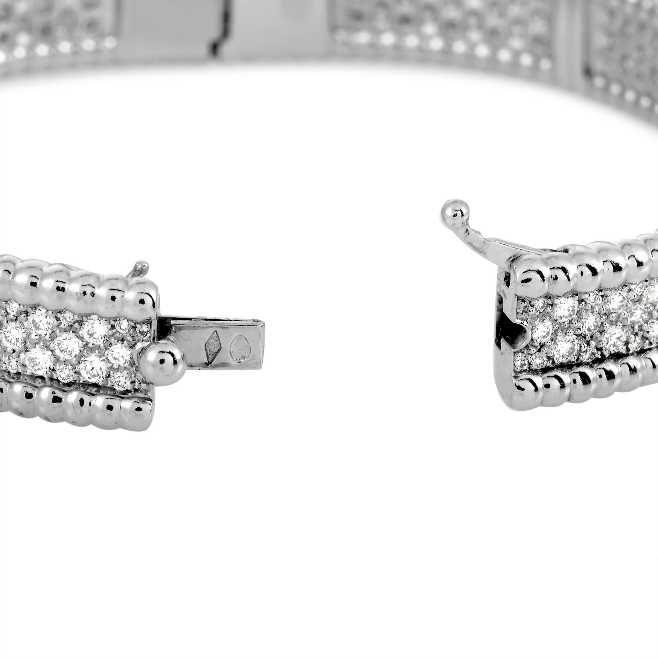 van cleef pave bracelet