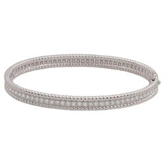 Van Cleef & Arpels Perlée Diamonds Bracelet, Medium Model