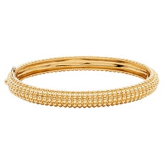 Van Cleef & Arpels Perlée Pearls of Gold 5 Row 18K Yellow Gold Bracelet M