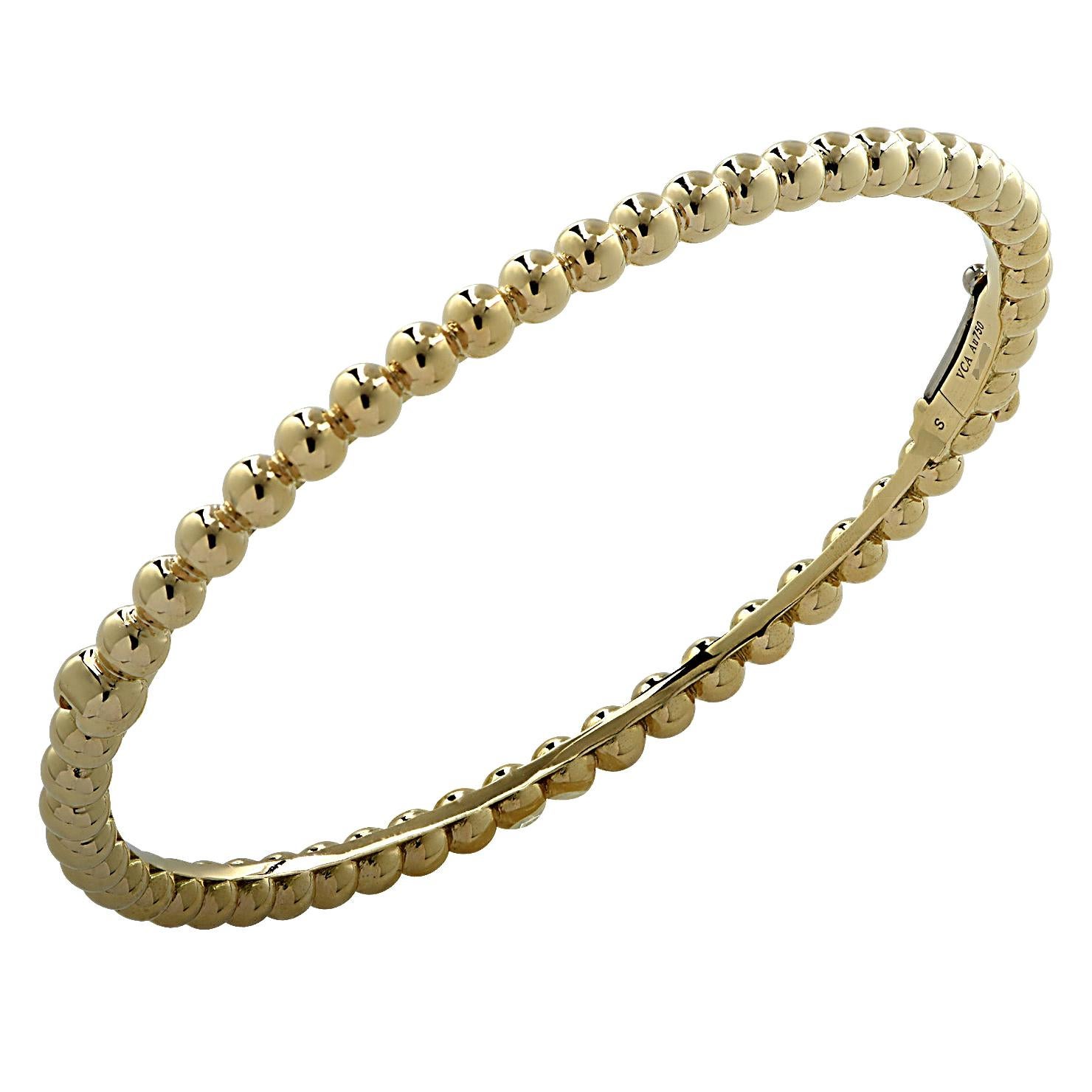 Van Cleef & Arpels Perlee Pearls of Gold Bracelet