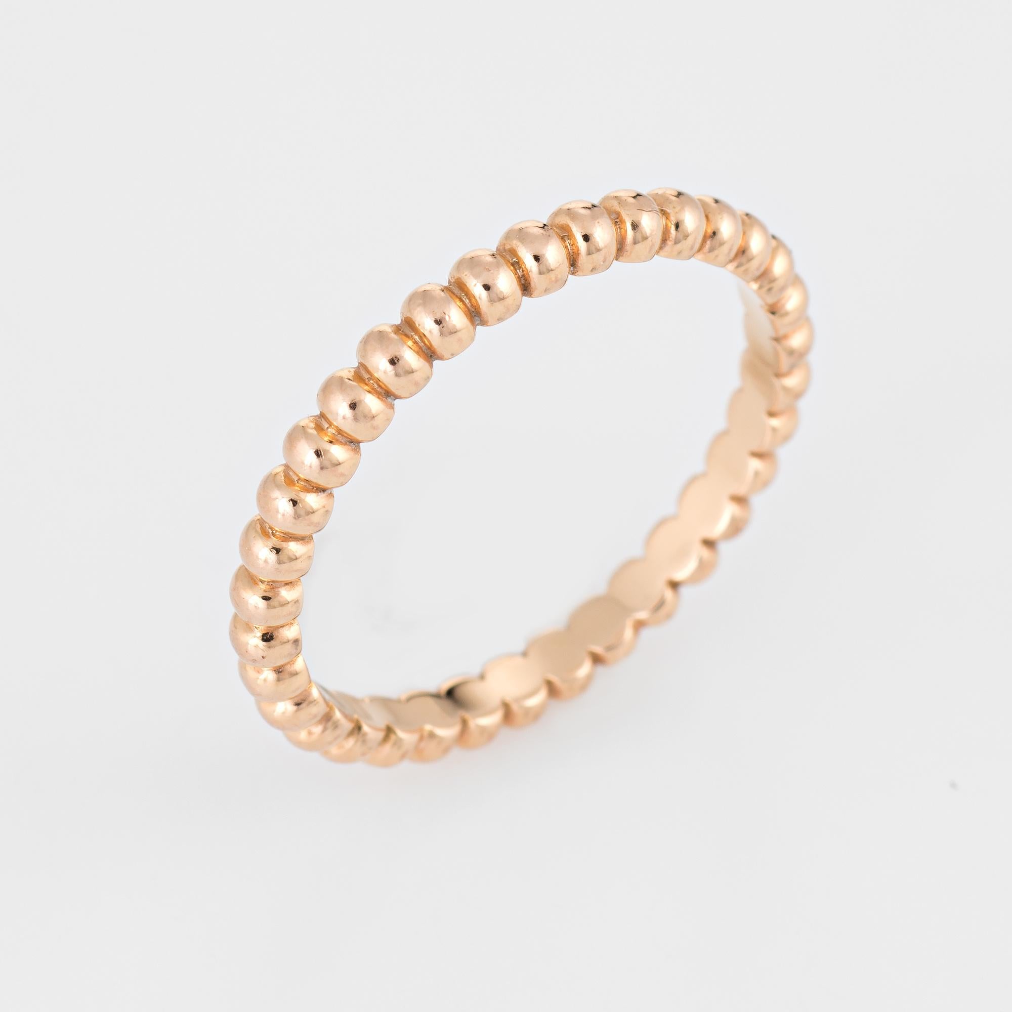 van cleef perlee ring small