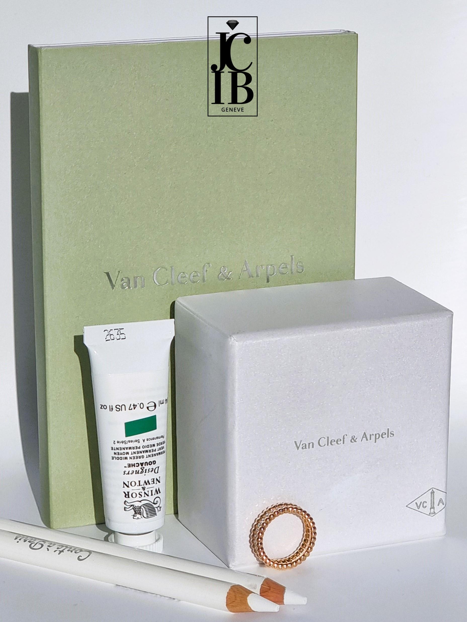 Dear collectors,
JCIB has found for you an inspiring work by Van Cleef & Arpels.

•	The French Maison Van Cleef & Arpels?
The undisputed champion of romantic jewellery art, enhancing the most magical themes with virtuoso curves and pastel