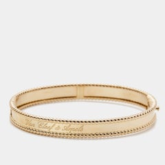 Van Cleef & Arpels Perlée Signature Bracelet en or rose 18k M