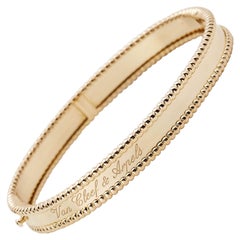 Van Cleef & Arpels Perlée Signature 18k Rose Gold Bracelet M