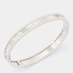 Van Cleef & Arpels Perlée Signature Bracelet en or blanc 18k M